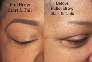 Eyebrow Tattoo result by Luxury Brow Designs in St Charles, MO