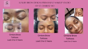 Eyebrow Tattoo result by Luxury Brow Designs in St Charles, MO