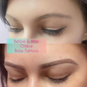 Eyebrow Tattoo result by Luxury Brow Designs in St Charles, MO