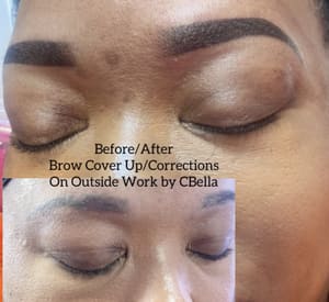 Eyebrow Tattoo result by Luxury Brow Designs in St Charles, MO