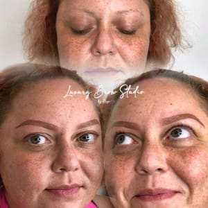 Eyebrow Tattoo result by Luxury Brow Studio in Cypress, CA