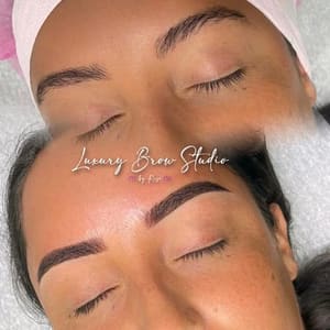 Eyebrow Tattoo result by Luxury Brow Studio in Cypress, CA
