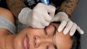 Eyebrow Tattoo result by Luxury Brow Studio in Cypress, CA