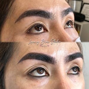 Eyebrow Tattoo result by Luxury Brow Studio in Cypress, CA
