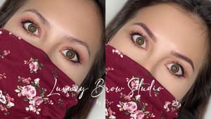 Eyebrow Tattoo result by Luxury Brow Studio in Cypress, CA