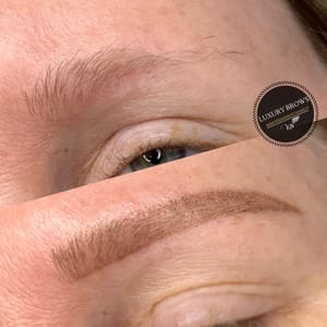 Eyebrow Tattoo result by Luxury Brows in Rochester Hills, MI