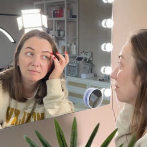 Eyebrow Tattoo result by Luxury Brows & Lashes Studio in Tarzana, CA