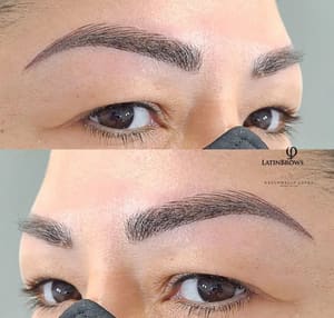 Eyebrow Tattoo result by Luxury Brows N&J in Elizabeth, NJ