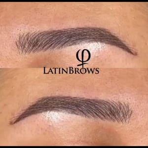 Eyebrow Tattoo result by Luxury Brows N&J in Elizabeth, NJ