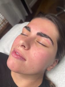 Eyebrow Tattoo result by Luxury Lash & Brow, LLC in Waukesha, WI