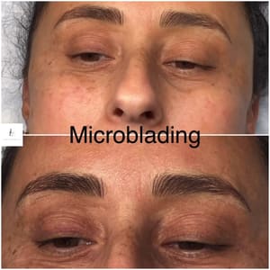 Eyebrow Tattoo result by Luxury Lash & Brow, LLC in Waukesha, WI