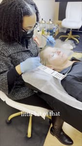 Eyebrow Tattoo result by Luxury Lashes, LLC in Ashburn, VA