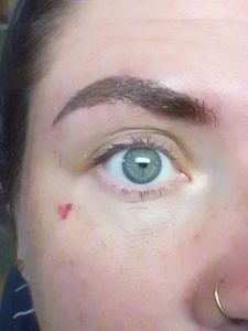 Eyebrow Tattoo result by Luxury Lifestyle Aesthetics in Fort Smith, AR