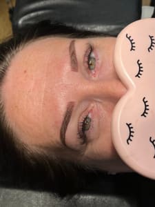 Eyebrow Tattoo result by Luxury Microblading co in Los Angeles, CA