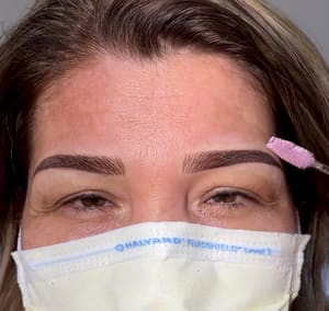 Eyebrow Tattoo result by Luxury Microblading co in Los Angeles, CA