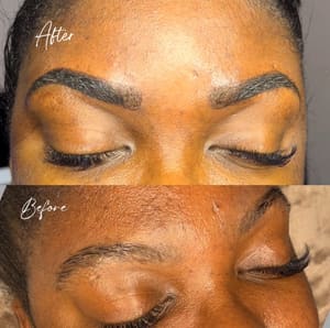 Eyebrow Tattoo result by Luxury PMU Artistry in Hamtramck, MI