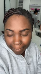Eyebrow Tattoo result by Luxury PMU Artistry in Hamtramck, MI