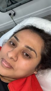 Eyebrow Tattoo result by Luxury PMU Artistry in Hamtramck, MI