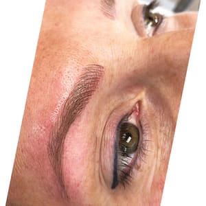 Eyebrow Tattoo result by LUXX Beauty & Brow in Jacksonville, FL