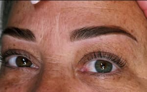 Eyebrow Tattoo result by Luxx brow bar Sarasota in Sarasota, FL