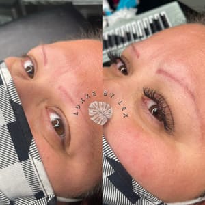 Eyebrow Tattoo result by Luxxe By Lex in Houston, TX