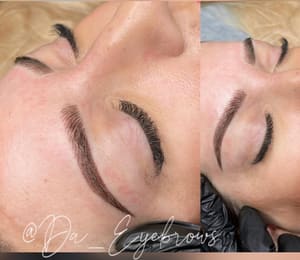 Eyebrow Tattoo result by Luxy Lash & Brows in Seal Beach, CA