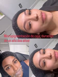 Eyebrow Tattoo result by Luz urquia Artista en cejas ( Microblending,powder brows,labios , delineados de ojos in Sanford, FL