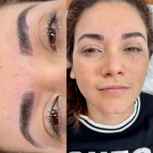 Eyebrow Tattoo result by Luzia's Beauty Studio - 577 Riverside Avenue Medford MA 02155 in Medford, MA