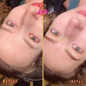 Eyebrow Tattoo result by LV Aesthetic Permanent Makeup in Oakland, CA