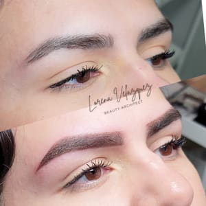 Eyebrow Tattoo result by LV Beauty Architect in El Paso, TX