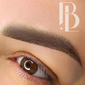 Eyebrow Tattoo result by Ly-Brows Beauty in Reston, VA