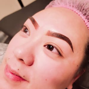 Eyebrow Tattoo result by Ly's Beauty Brows Studio, LLC in Plymouth, WI