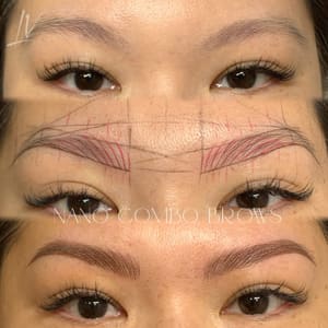 Eyebrow Tattoo result by Lyna Beauty in Watertown, NY