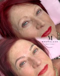 Eyebrow Tattoo result by M Brow&Lash_Microblading_Indiana in Noblesville, IN