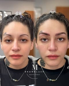 Eyebrow Tattoo result by M Brow&Lash_Microblading_Indiana in Noblesville, IN