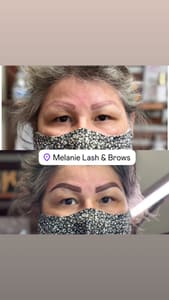 Eyebrow Tattoo result by M Lash and Brows in Fountain Valley, CA