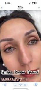 Eyebrow Tattoo result by M Lashes and Beauty - Lash Extension Microblading Eyebrow Facial Spa Katy Texas in Katy, TX