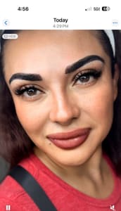 Eyebrow Tattoo result by M Lashes and Beauty - Lash Extension Microblading Eyebrow Facial Spa Katy Texas in Katy, TX