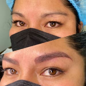 Eyebrow Tattoo result by M&N Lavish Lashes in Brambleton, VA