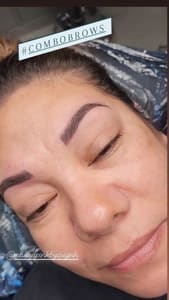 Eyebrow Tattoo result by M Nails&Brows by Quynh in Spring, TX
