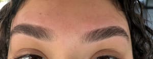 Eyebrow Tattoo result by M. Rani Eyebrow Threading & Spa in Bensalem, PA