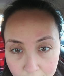 Eyebrow Tattoo result by M. Rani Eyebrow Threading & Spa in Bensalem, PA