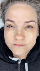 Eyebrow Tattoo result by Más Bella Micropigmentación in Houston, TX