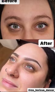 Eyebrow Tattoo result by M Spa Esthetics in Rocklin, CA