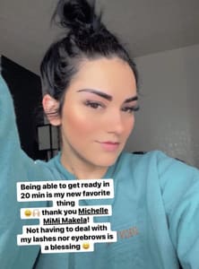 Eyebrow Tattoo result by M Spa Esthetics in Rocklin, CA