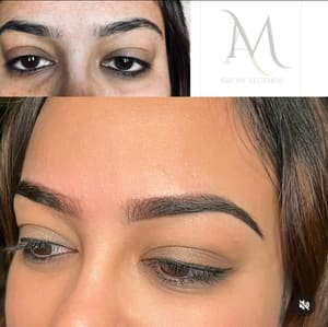 Eyebrow Tattoo result by MA Brow Studios in Yuba City, CA