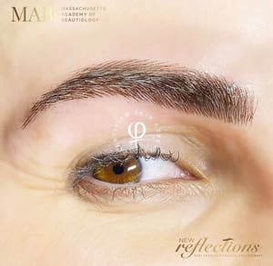 Eyebrow Tattoo result by MAB - Permanent Makeup School in Plymouth, MA