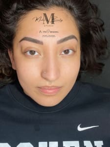 Eyebrow Tattoo result by Mabel's Beauty Studio in Elkhart, IN