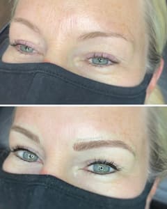 Eyebrow Tattoo result by Mad Makeup in San Antonio, TX