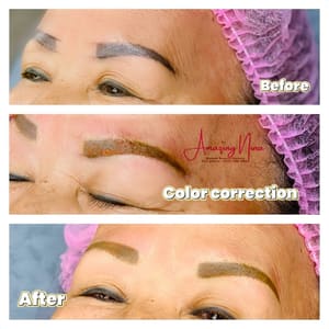Eyebrow Tattoo result by Madam Beauty Society in Houston, TX